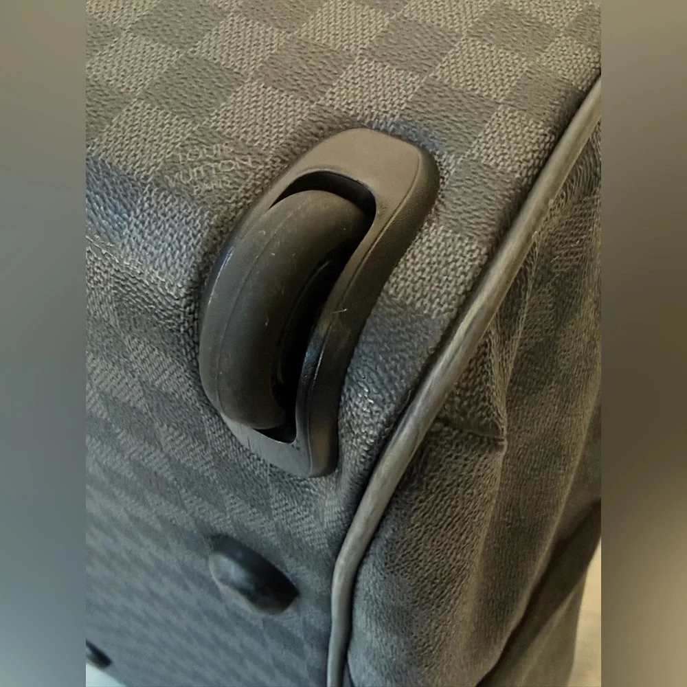 Louis Vuitton Neo Eole 55 Damier Graphite Rolling Duffle Bag
